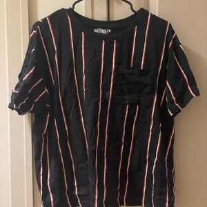 Urban Outfitters Black Striped T-Shirt